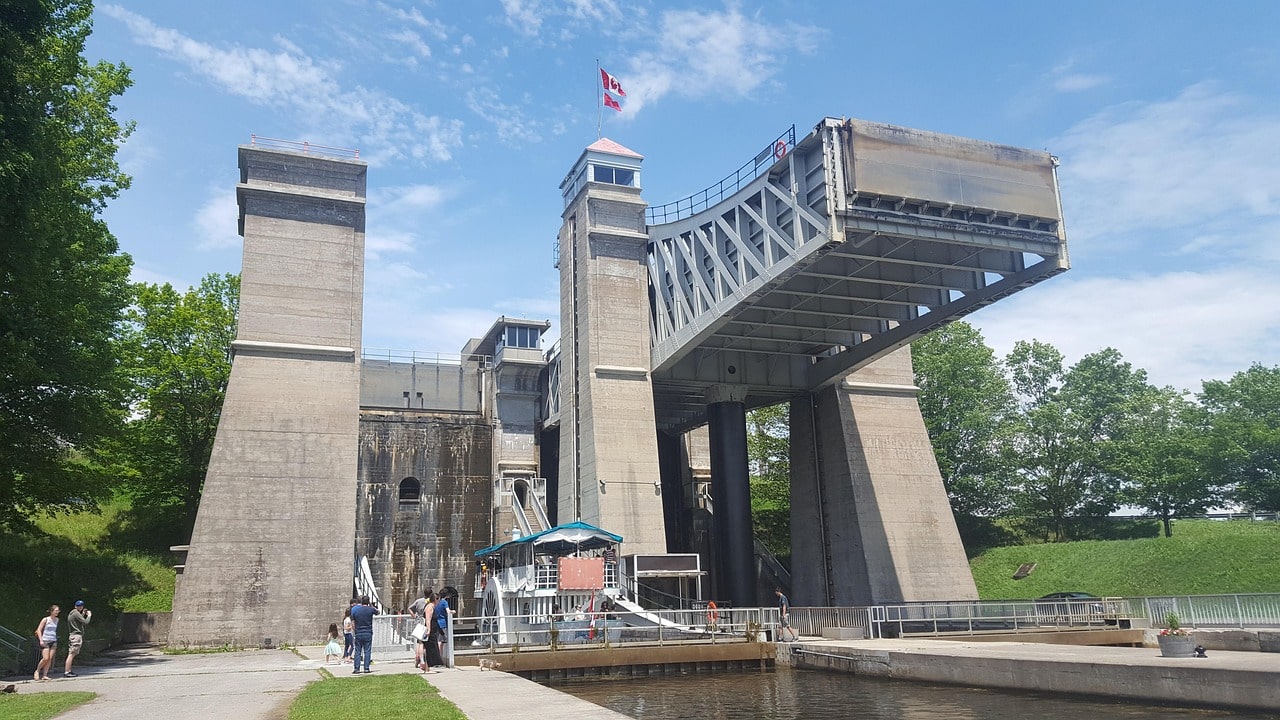 The Peterborough Lift Lock