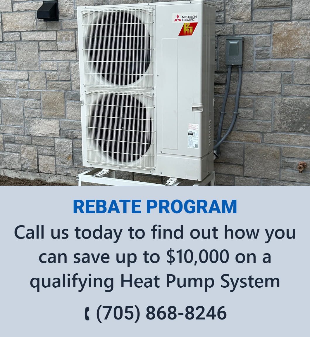 Details how people can save up to $10,000 on qualifying heat pump systems.